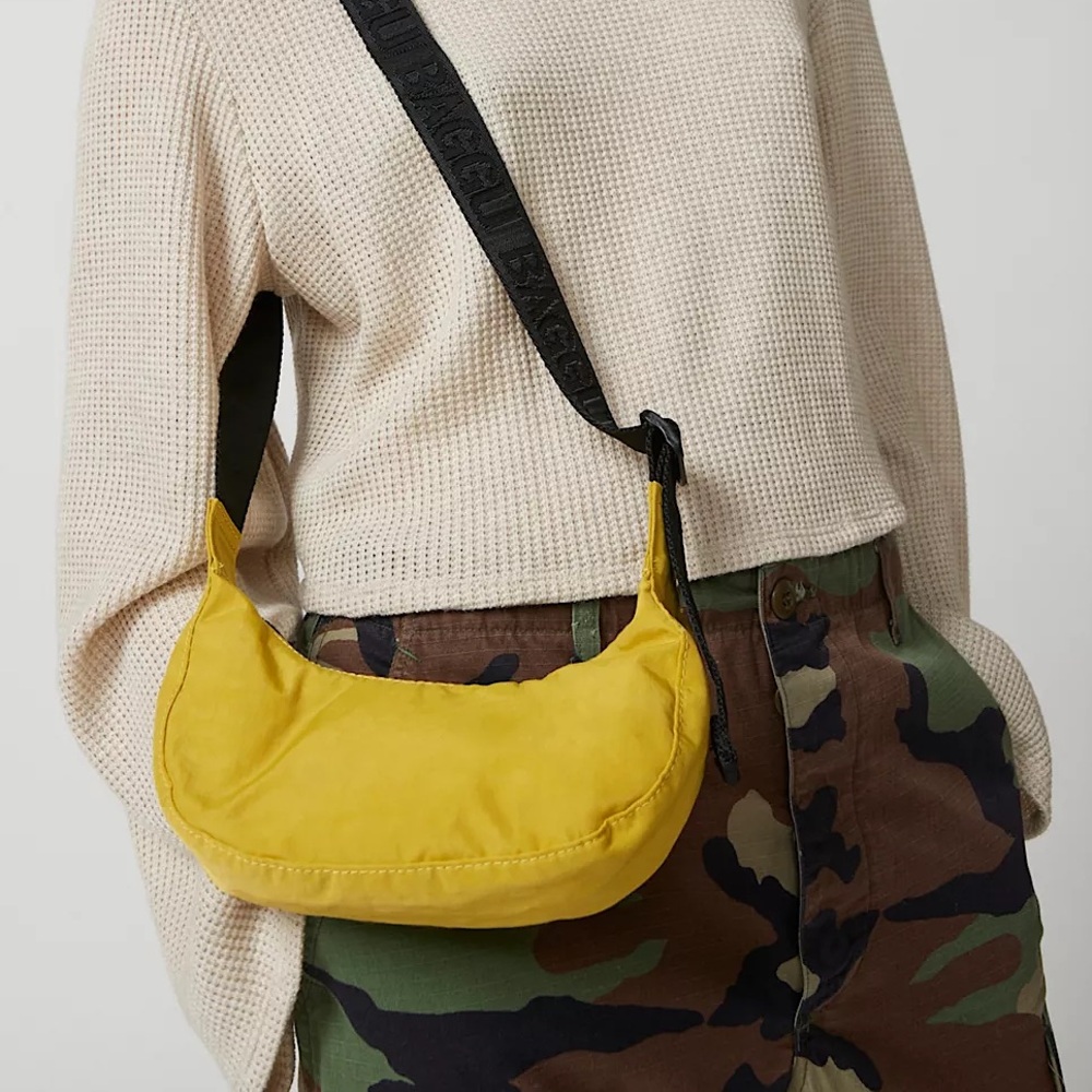 NEW BAGGU Mini Nylon Crescent Bag - Picture 2 of 13